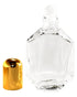 Riverrun Roll-on Perfume Cologne Bottle Faceted Glass Gold Cap Essential Oil Aromatherapy Roller