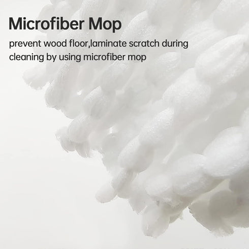 6 Pack Mop Heads Replacement for O-Ceda EasyWring Spin Mop, Microfiber Refill for Deep Cleaning