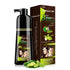 No-Stain Hair Dye Shampoo for Men & Women, Natural Ingredients, Ammonia & Parabens-Free, 200 mL (Dark Brown)