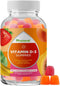 Chewable Vitamin D Gummies for Adults - Daily Vitamin D3 2000IU, Gluten and Gelatin Free, 1 Month Supply