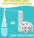 Postpartum Cleansing Care, 400ml Portable Tool - Green, Inverted Travel Toilet Seat for Hygiene Care