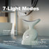 Vnvfd 7 1 in Face Massager Tool, Red Light Therapy for Face and Neck,Portable Face Lift Device, Neck Massager