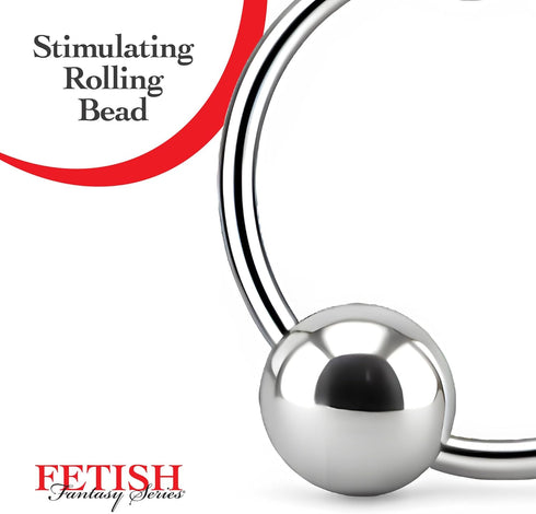 Pipedream 0.25oz Set Fetish Fantasy Series Nipple Bull Rings Decorative Silver Adjustable Nipple Jewelry