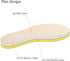 riemot Memory Foam Insoles for Women Men - Super Soft Replacement Innersoles for Slippers, Sneakers, Running Shoes,