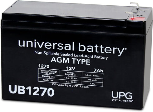 UPG UB1270-12V 7AH SLA Battery
