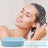 Upgrade 2 in 1 Bath and Shampoo Body Brush, Silicone Scrubber for Shower, Easy to Clean