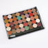 XL Large Empty Magnetic Makeup Eyeshadow Palette - Clear Cover with 20pcs Adhesive Stickers for DIY