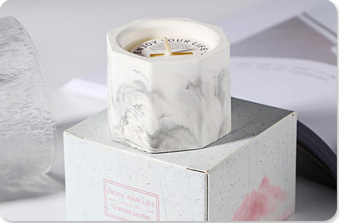 T-shin Candle,150G Plaster Cup Chakra Scented Healing Purify Self Love Aroma Soy Wax Greek Aesthetic Prayer Decorative