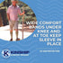 Sun Protection Leg Sleeves for Seniors with Delicate Skin, Toeless Design