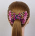 Magic Easy Combs for Women - Elastic Beaded Double Hair Clips for Hair Styling or Decoration (Black + Blue + Green +
