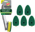 Scotch-Brite Heavy Duty Advanced Soap Control Dishwand Kit, Includes 1 Wand & 5 Refill Pads, Control Soap with a Button