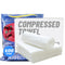 100 Pcs Mini Compressed Towels, Disposable Face Compressed Towel, Portable Coin Tissue for Travel and Outdoor Activities