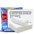 100 Pcs Mini Compressed Towels, Disposable Face Compressed Towel, Portable Coin Tissue for Travel and Outdoor Activities