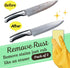 Rust Eraser for Knives Kitchen Stoves Wood Finish and Bicycles Multi Purpouse Cleaning Rubber Eraser Remover Dirt Stains (Fine) Made in Japan, Set of 2 by nascom