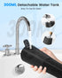 Cordless Water Flosser, Portable 300ML Dental Flosser with 9 Jet Tips, 5 Modes, IPX7 Waterproof - Black