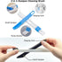 TuTuYa 11PCS Set Crevice Cleaning Brush, Small Gap Cleaning Brushes Ideal for Cleaning Kitchen, Bathroom,Window