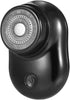 Mini Shaver Portable Electric Shaver - Cordless Rechargeable Rotary Shaver for Men's Beard Shaving (Black)