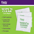 Flents Wipe'N Clear Lens Wipes Anti Streak Fast Drying, White, 150 Count, Made in the USA