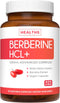 Berberine Supplement 60 Caps with HCL, Bitter Melon & Banaba Leaf Extract, 500mg Each, 1000mg Per Serve, Non-GMO