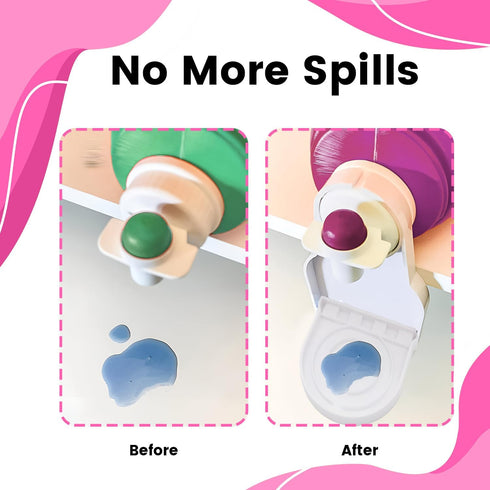 2 Pack Laundry Detergent Cup Holder, Drip Catcher for Liquid Detergent, Keep Washer and Laundry Floor Clean