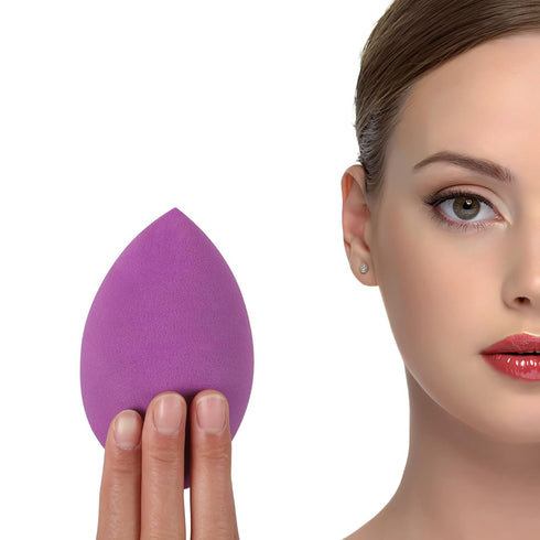 EXTRA LARGE 11CM Makeup Beauty Sponges Blender, 1x Small 1x Large, with 2 Sponge Holder for Flawless Application
