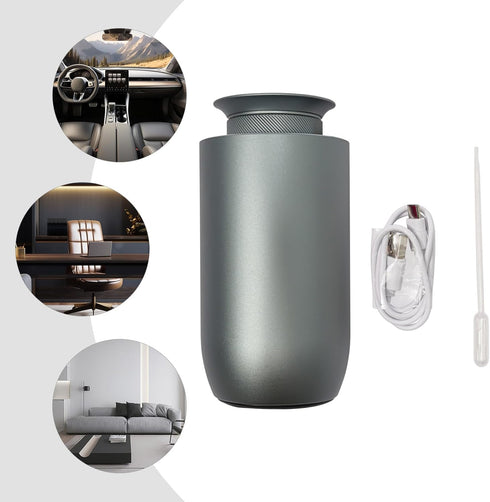 Scent Diffuser, USB Cable Smart Scent Air Machine with Three Spray Timer Modes, Waterless Diffuser Scent Air Machine