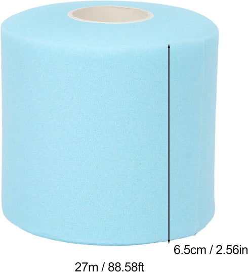 Foam Underwrap Sports Wrap, Blue Athletic Tape for Elbow, Knees, Ankles, Pre Wrap Tapes, Corrective Supplies