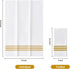 Vplus 150 PACK Guest Towels, Disposable Bathroom Napkins, Soft and Absorbent Paper Hand Towels for Dinners, Parties