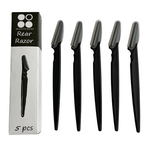 Unisex Rear Razor, Safely Shave and Remove Hair Inside, Intimate Shaping Razor and Deplaner - 5 pcs