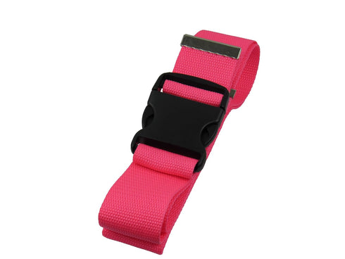EMI 60" Pink Polyester Gait Belt with Plastic Buckle for Elderly Transfer Assistance