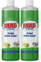 MA5X CLEANING Pure Liquid Dish Soap, 32oz, Pack of 2