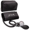 Professional Black Large Adult Size Blood Pressure Machine, Aneroid Sphygmomanometer, Manual Emergency BP Monitor with