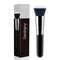 Makeup Brush Daubigny Flat Top Foundation Brush for Liquid Makeup, Premium Professional Make Up Foundation Brush, Black