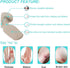 Heel Cushion Inserts, Heel Grips Shoe Pads for Women, Anti Slip Back of Loose Heel Shoes for High Heels (10 Pcs)