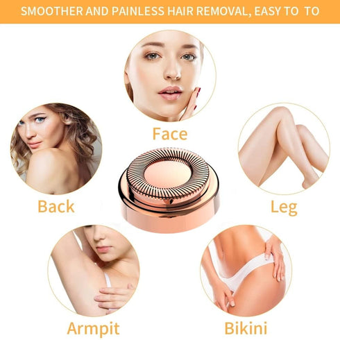 Replacement Heads for Finishing Touch Flawless Facial Hair Remover, Women Hair Removal Shaving Head, 6PCS, GEN 1