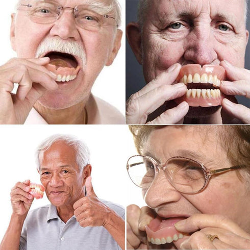 Do It Yourself Fake Tooth Repair Kits for Making Temporary Partial or Full Dentures, Tooth Fixing Kit for Confident