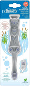 Dr. Brown’s Otter Toddler Toothbrush, Soft Bristles with Suction Cup, BPA Free, Ages 1-4, 1-Pack