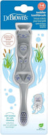 Dr. Brown’s Otter Toddler Toothbrush, Soft Bristles with Suction Cup, BPA Free, Ages 1-4, 1-Pack