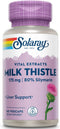 SOLARAY Milk Thistle Seed Extract, 175mg, Antioxidant for Healthy Liver, Non-GMO & Vegan