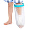 Kids Leg Cast Cover Waterproof Leg Cast Cover for Shower Bath, Reusable Foot Cast Protector for Leg, Knee, Foot, Ankle