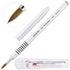 PANA 3D Kolinsky Acrylic Nail Art Sculpture Brush, Silver Metal Non-Slip Grip Handle for 3D Flower Designs (Size #5)