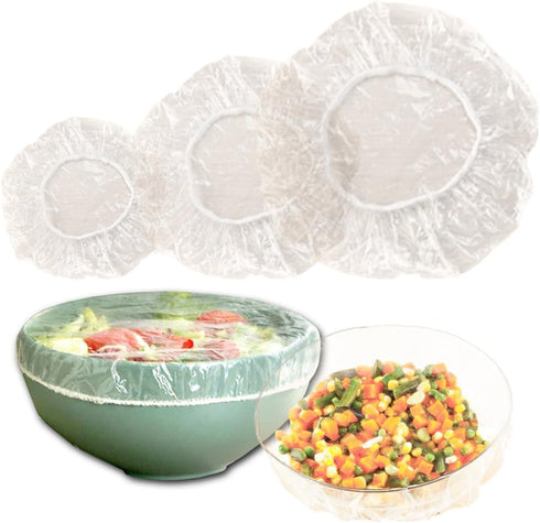 Set of 48 Reusable Elastic Bowl, Dish & Plate Covers, 3 Sizes