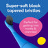 BURSTkids Kids Electric Toothbrush, Soft Bristle Kid & Toddler Toothbrush with 2-Minute Timer, Purple