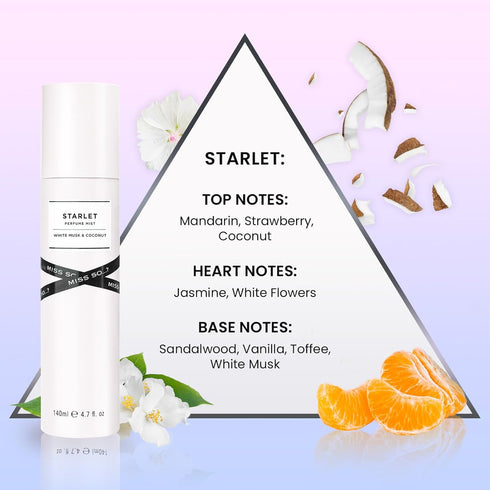 So…? Starlet Perfume Mist - Fruity, Musky, Woody Perfume for Women - Body Spray for Women Lasting up to 6 Hours - Ideal Gifts for Women - 4.7 oz