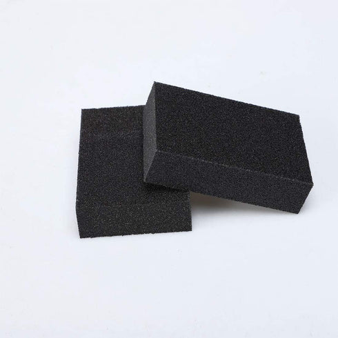 2 Pcs uxcell Scouring Pads, Non-Scratch Scouring Sponge Scrub Pads 4" x 2.8" for Dishwashing and Kitchens