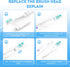 Electric Toothbrush Replacement Heads, 4/8/16 Pcs Sensitive Dual Clean Sets Fit for Braun Oral B