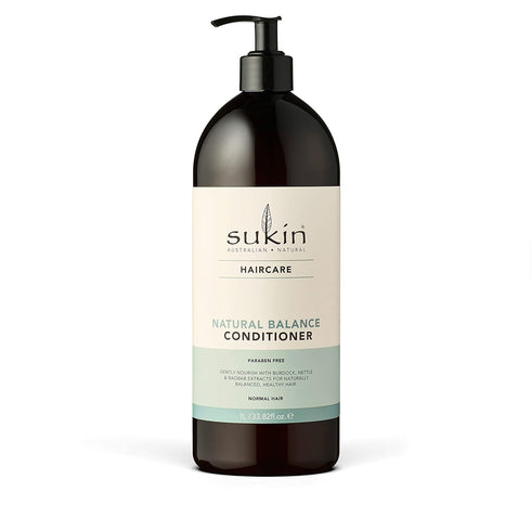 Sukin Natural Balance Haircare Conditioner, 33.82 Ounce