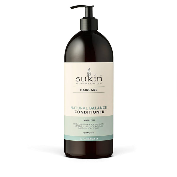 Sukin Natural Balance Haircare Conditioner, 33.82 Ounce