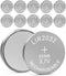 EEMB 10PCS LIR2032 Rechargeable 3.7V Lithium-ion Coin Button Cell Batteries 45mAh