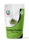INDIGO POWDER 8 oz (227 grams) | Black Henna | Indigofera Tinctoria | Natural Hair Color | FREE GLOVES & HEAD CAP